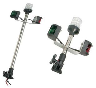 3 way navigation pole light