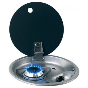 1 burner gas hob with lid