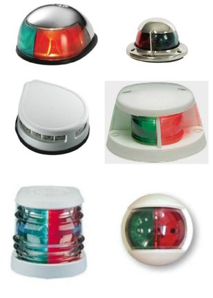 bi- colour navigation light